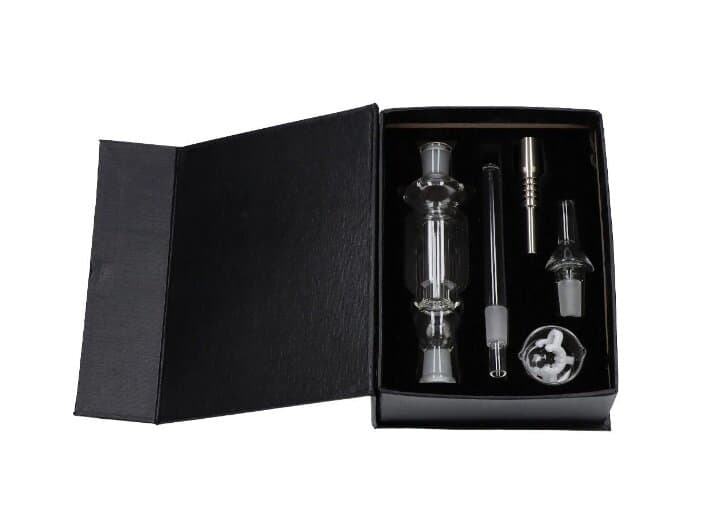 Nectar Collector with Titanium Nail 14mm Mini Glass Pipe Oil Rig