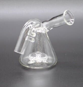 AC234 4" Vape pen Glass water Pipe with Shower Head Perk