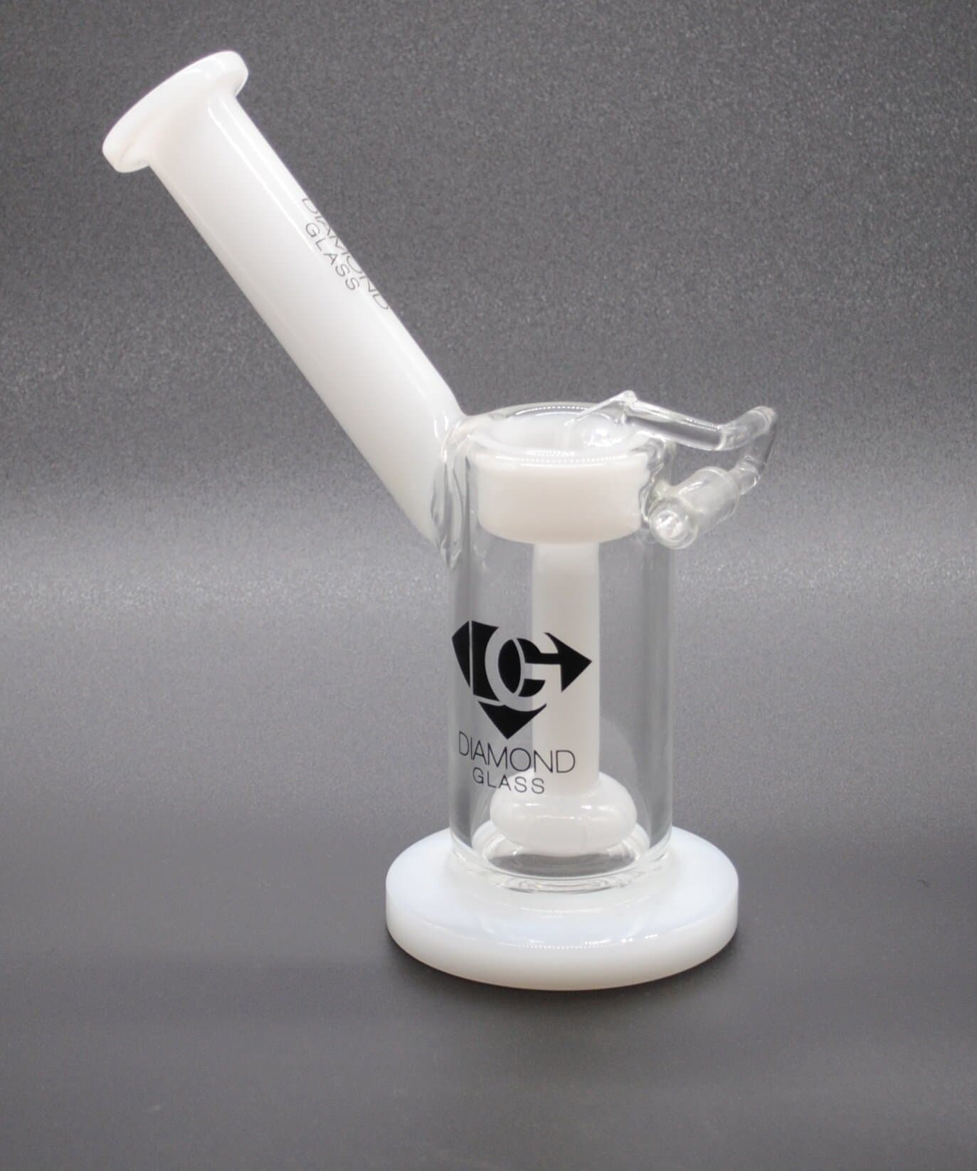 AC279/Diamond Glass Shower head Perc Fixed Quartz Honey Bucket Dab Rig