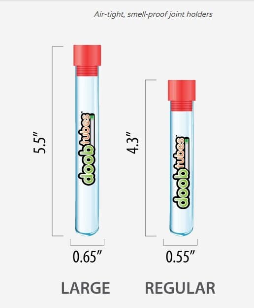 Air Tight and Smell-Proof Cigarette Tube
