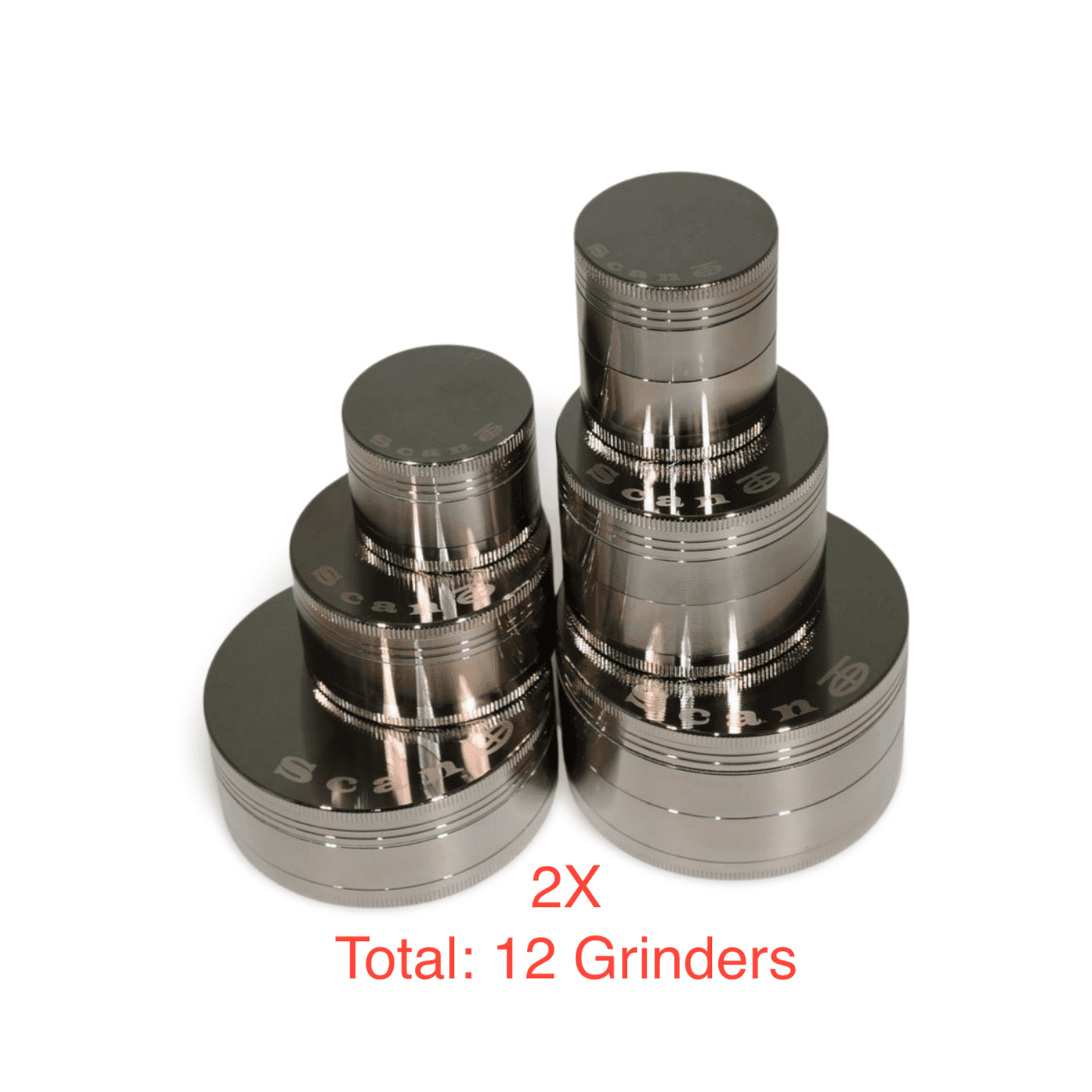 Variety Pack for Scan Grinder Small to Wide (12 Grinders) (Wide Out of Stock)