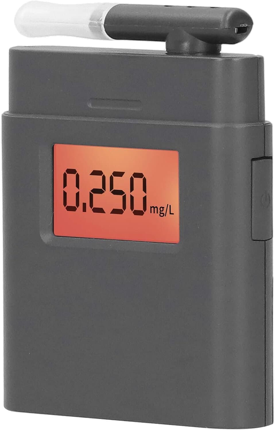 Portable Alcohol Tester, High Accuracy with 360-degree Rotating Blowing Port for Multiple People, Small and Lightweight, Made of Materials, Breathalyzer with