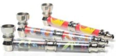 JL-366 Metal Pipe with Cap (24-pack display)