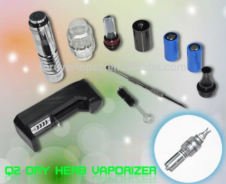 Q2 Quartz Tank Water Bubbler Vaporizer
