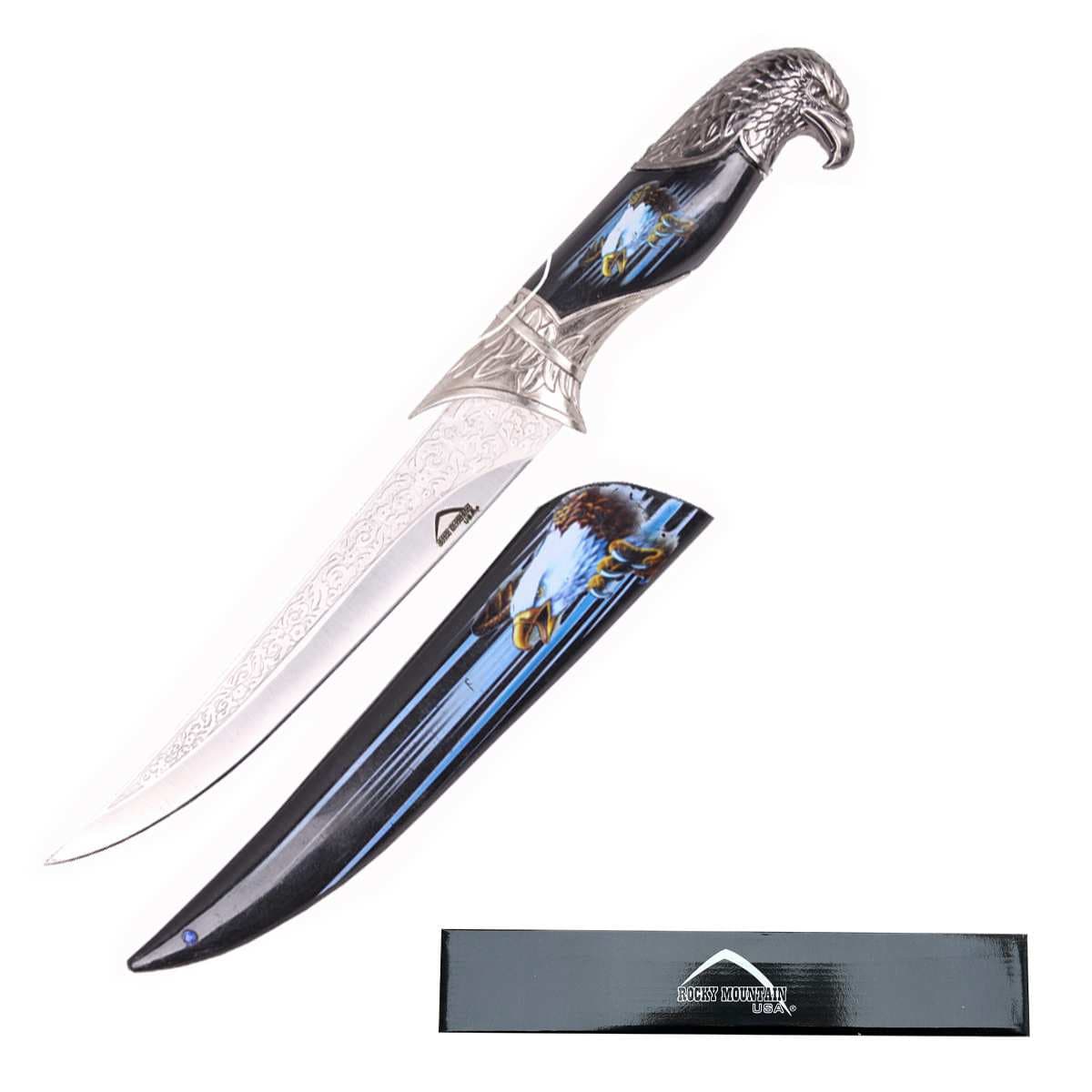 13 1/2" Eagle w Cover and Handle Dagger