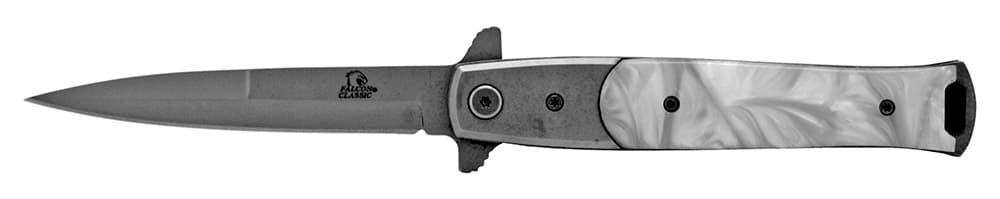 4" BLADE 8 3/4" OVERALL SILVER