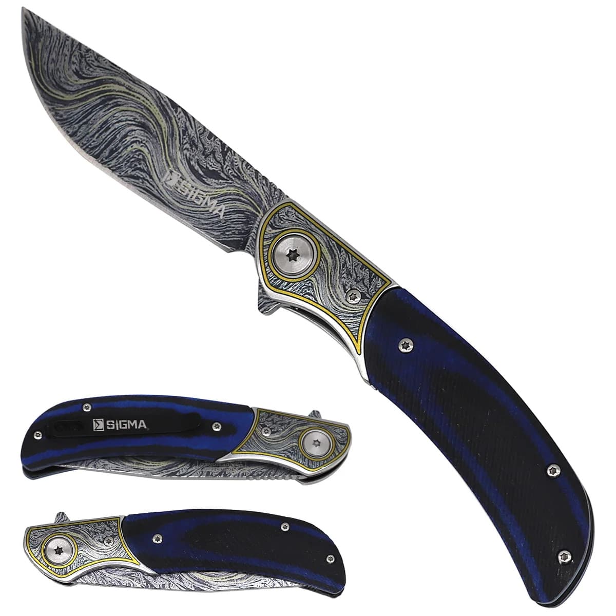 Sigma Ball-Bearing Flipper Pocket Knife